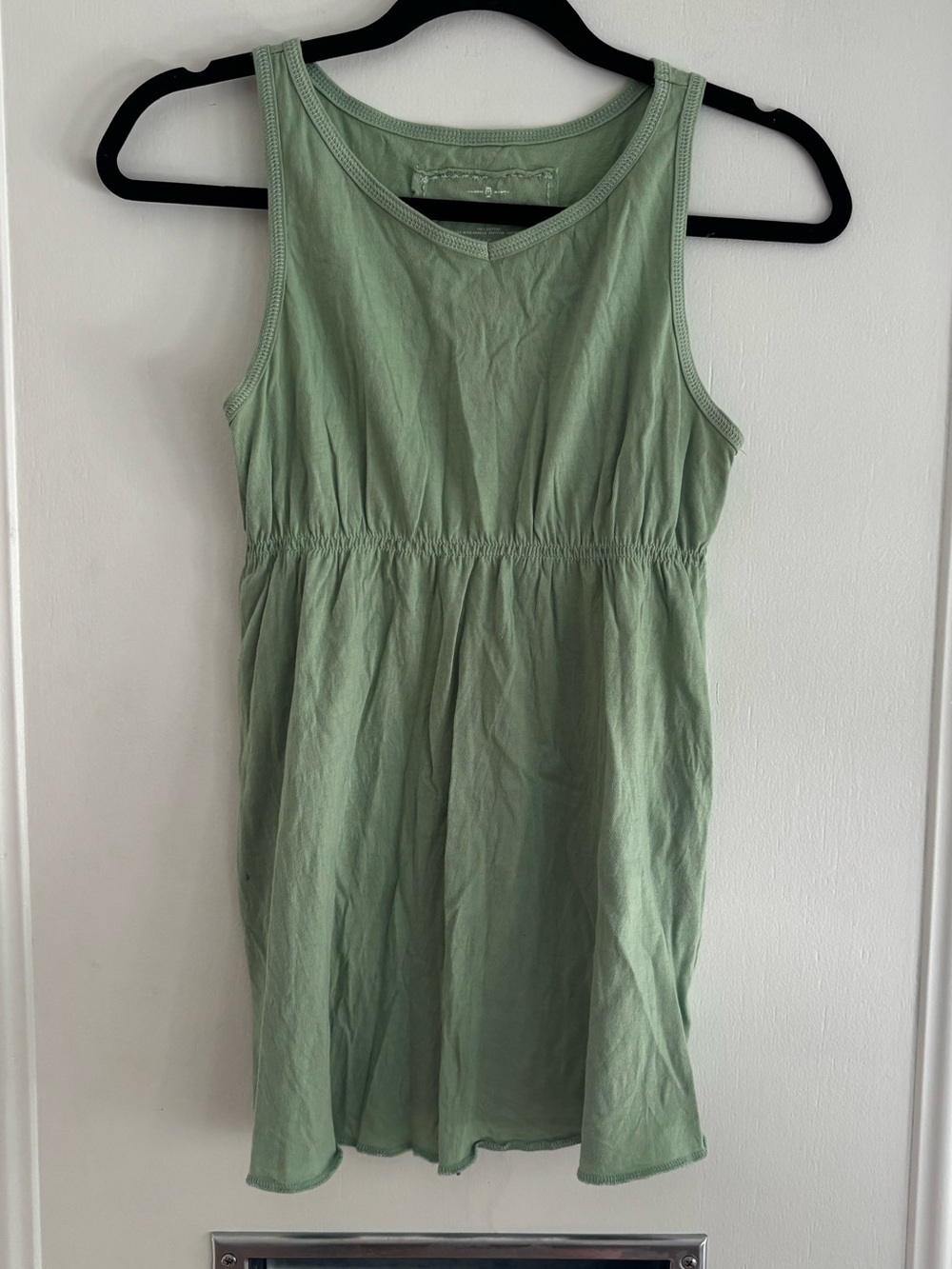 Light Green Sleeveless Women's Top